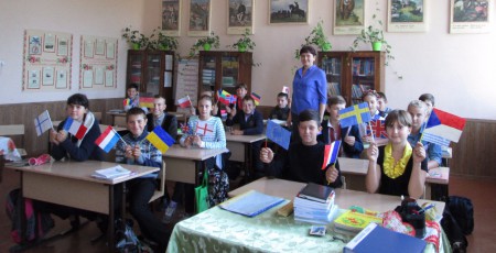 Захід до Дня Європейських Мов в Україні з учнями 7 класу